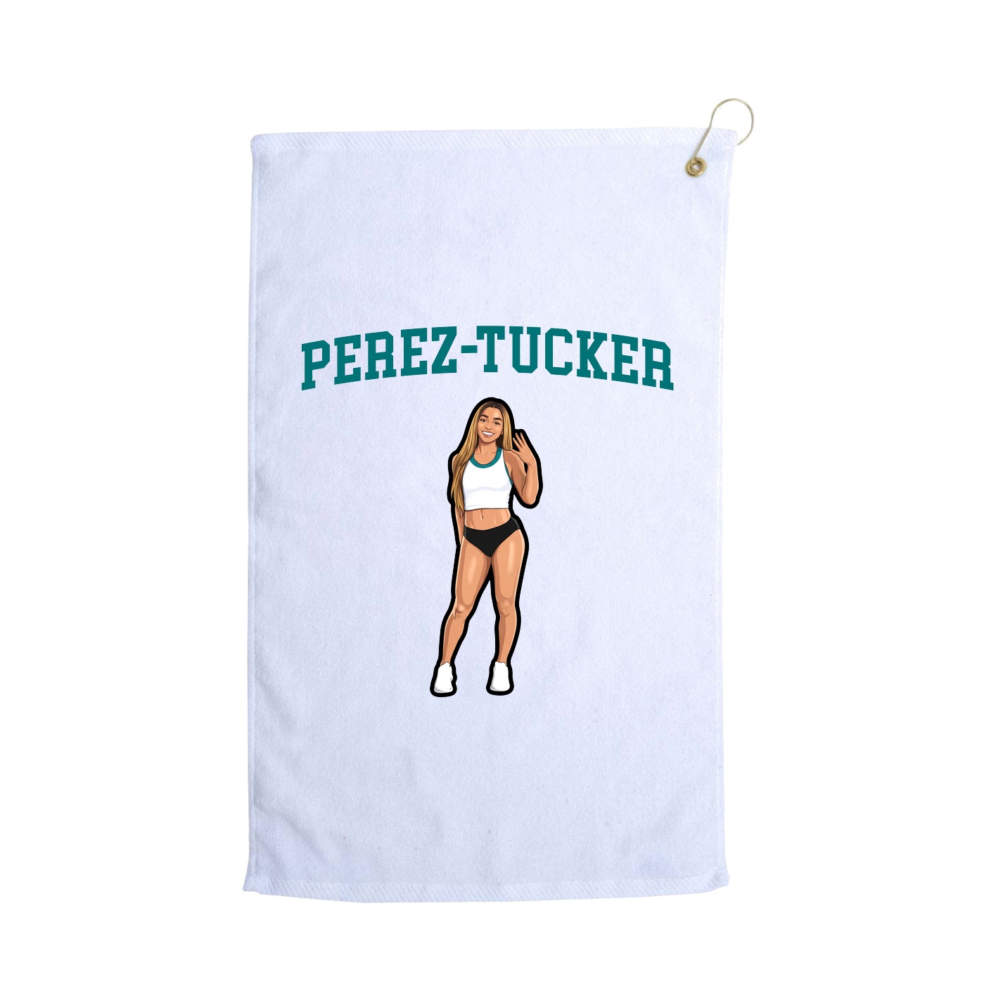 Golf Towel — Shirsey in White