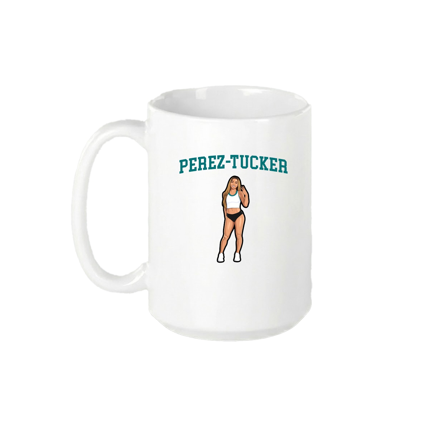 15oz Coffee Mug — Shirsey in White