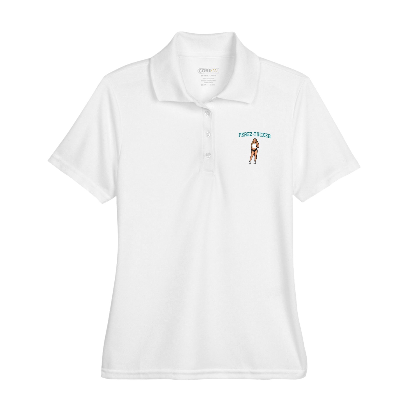 Womens Performance Polo — Shirsey in White