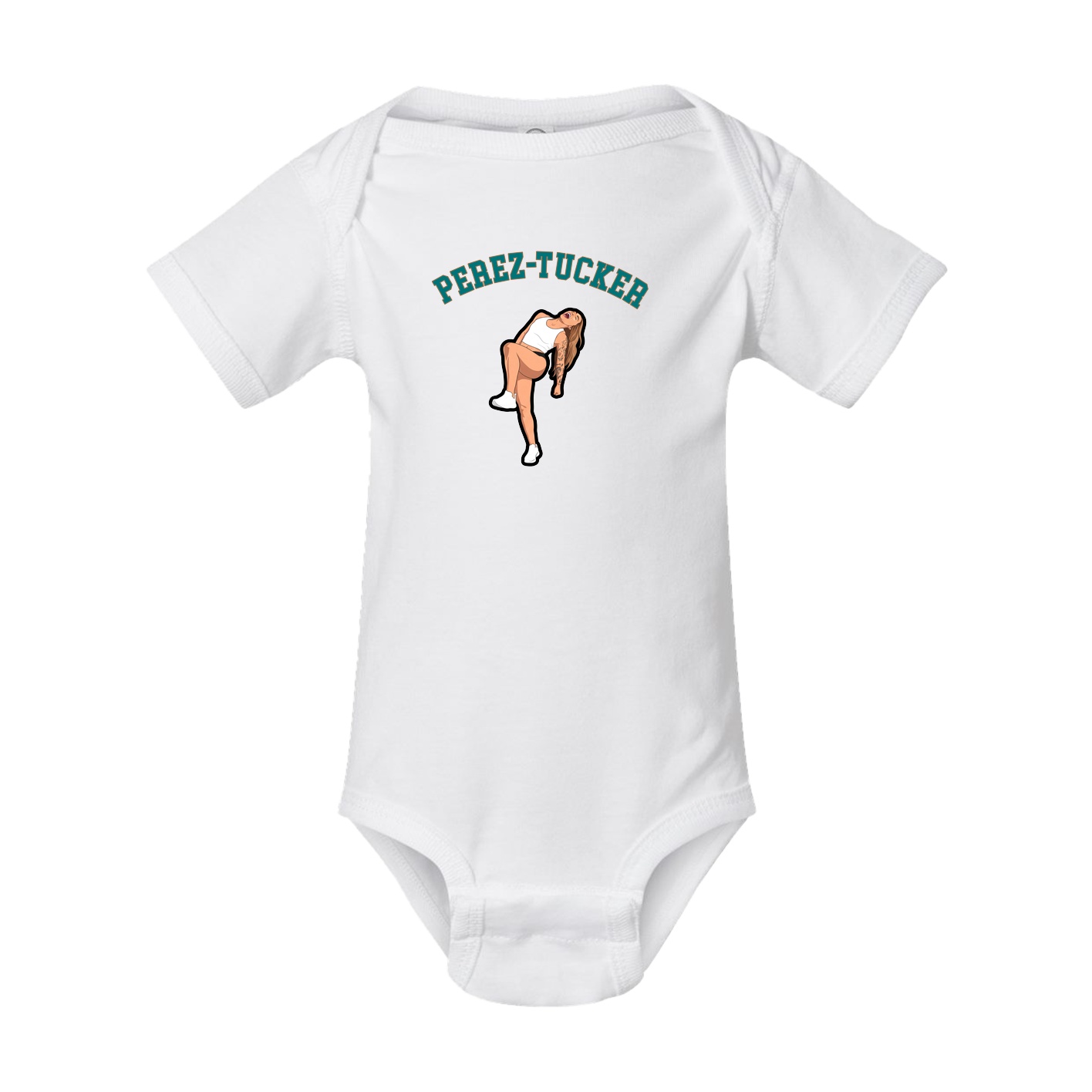 Baby Onesie — Shirsey Arch in White