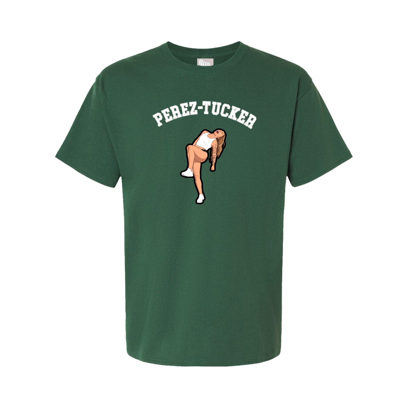 Youth Tee — Shirsey Arch in Green