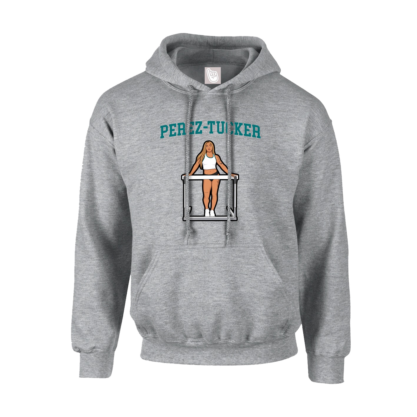 Hoodie — Shirsey in Grey
