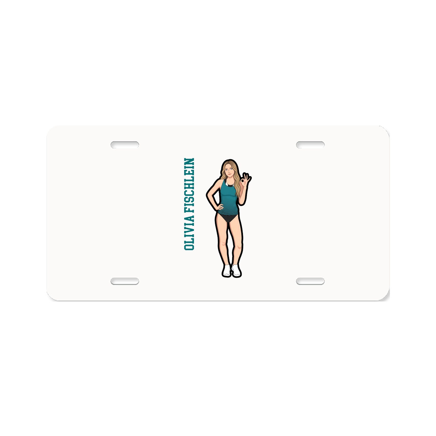 Aluminum License Plate