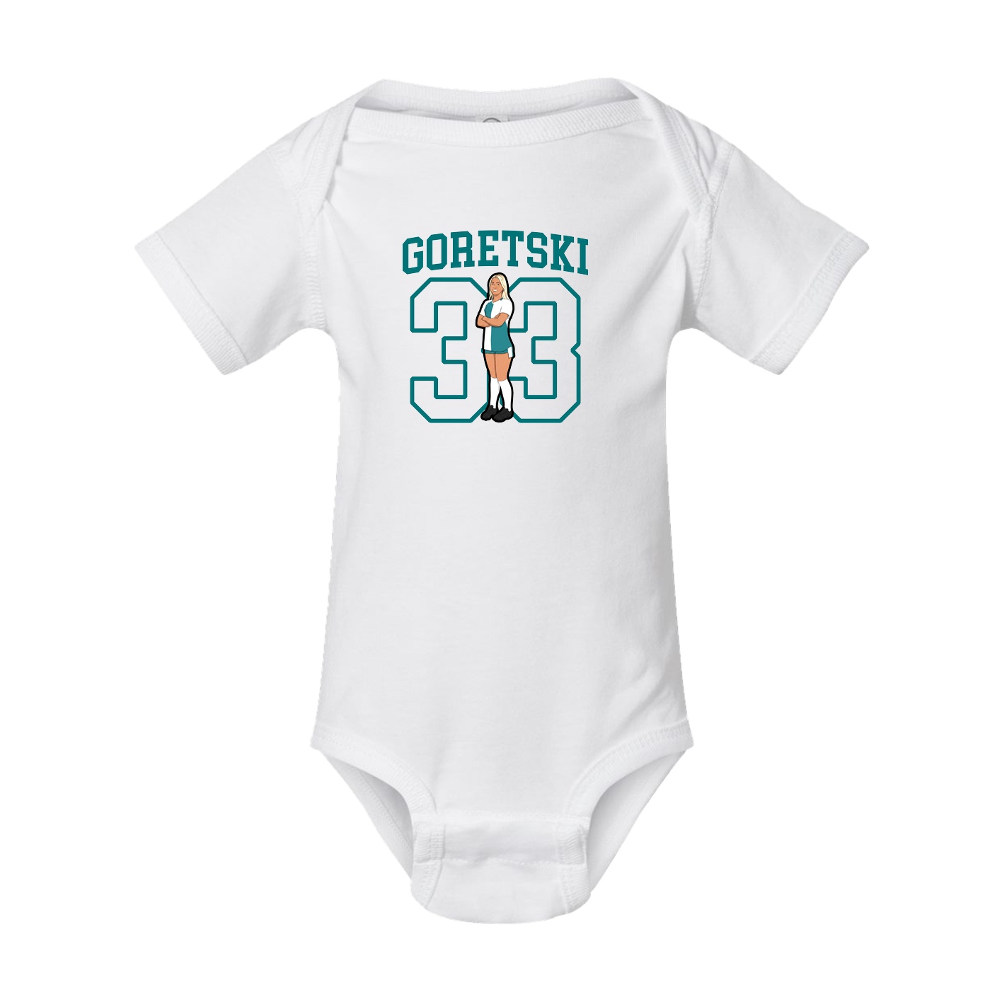 Baby Onesie — Shirsey in White