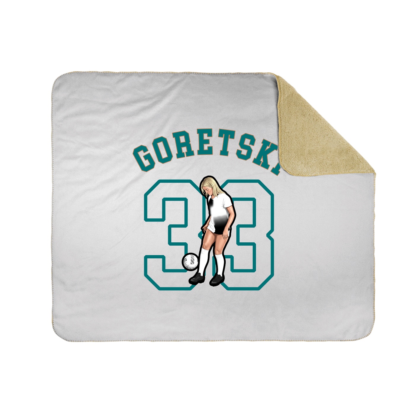 Throw Blanket — Shirsey Arch in White