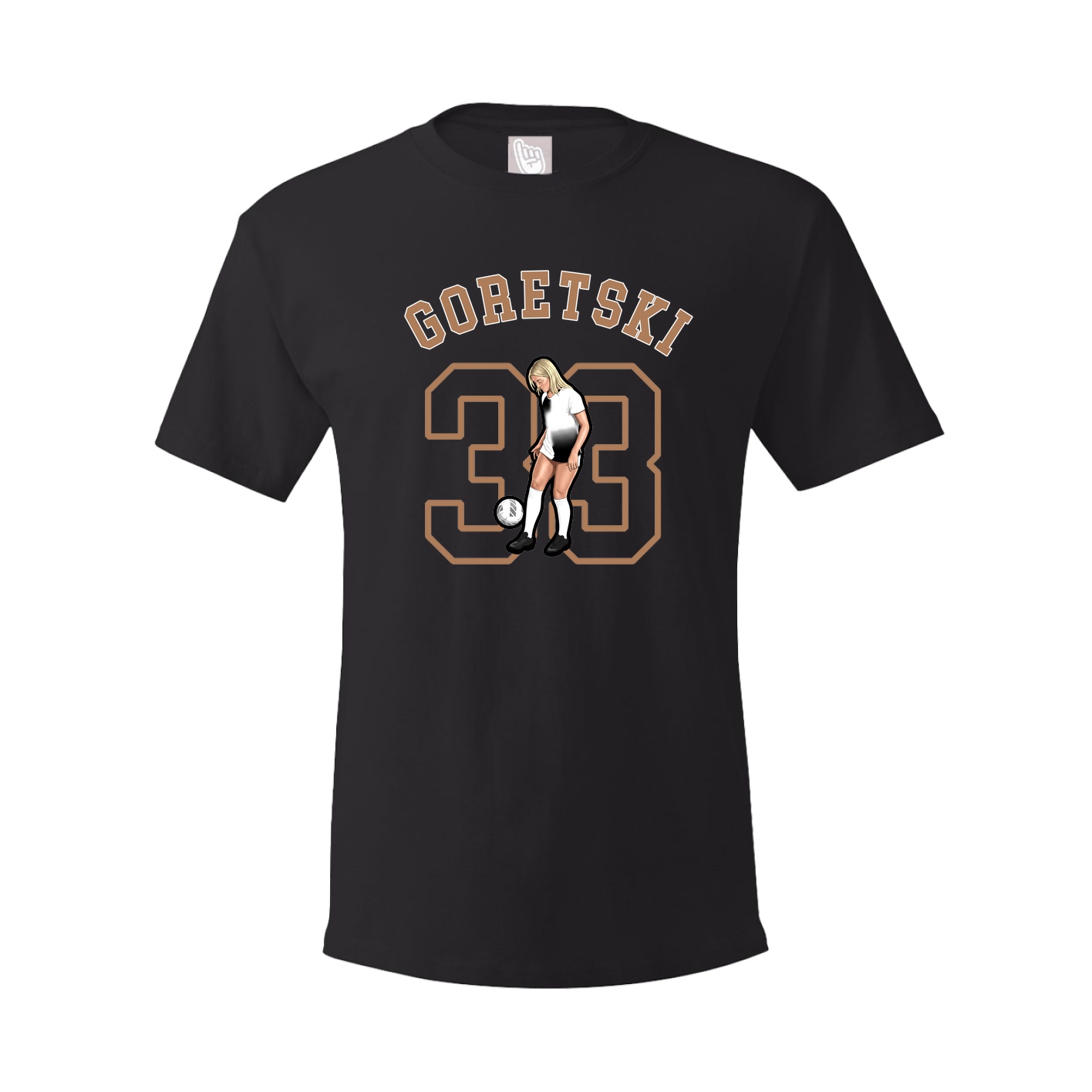 Youth Tee — Shirsey Arch in Black