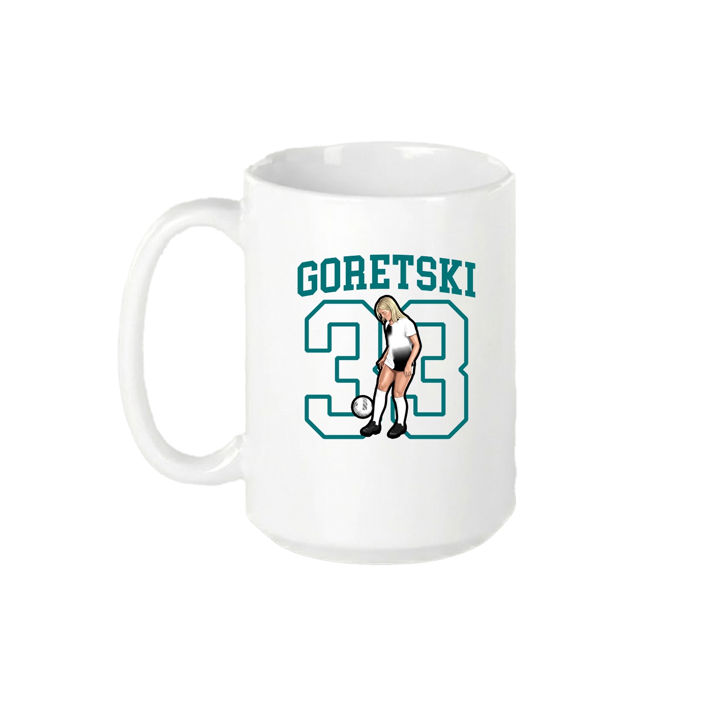 15oz Coffee Mug — Shirsey in White