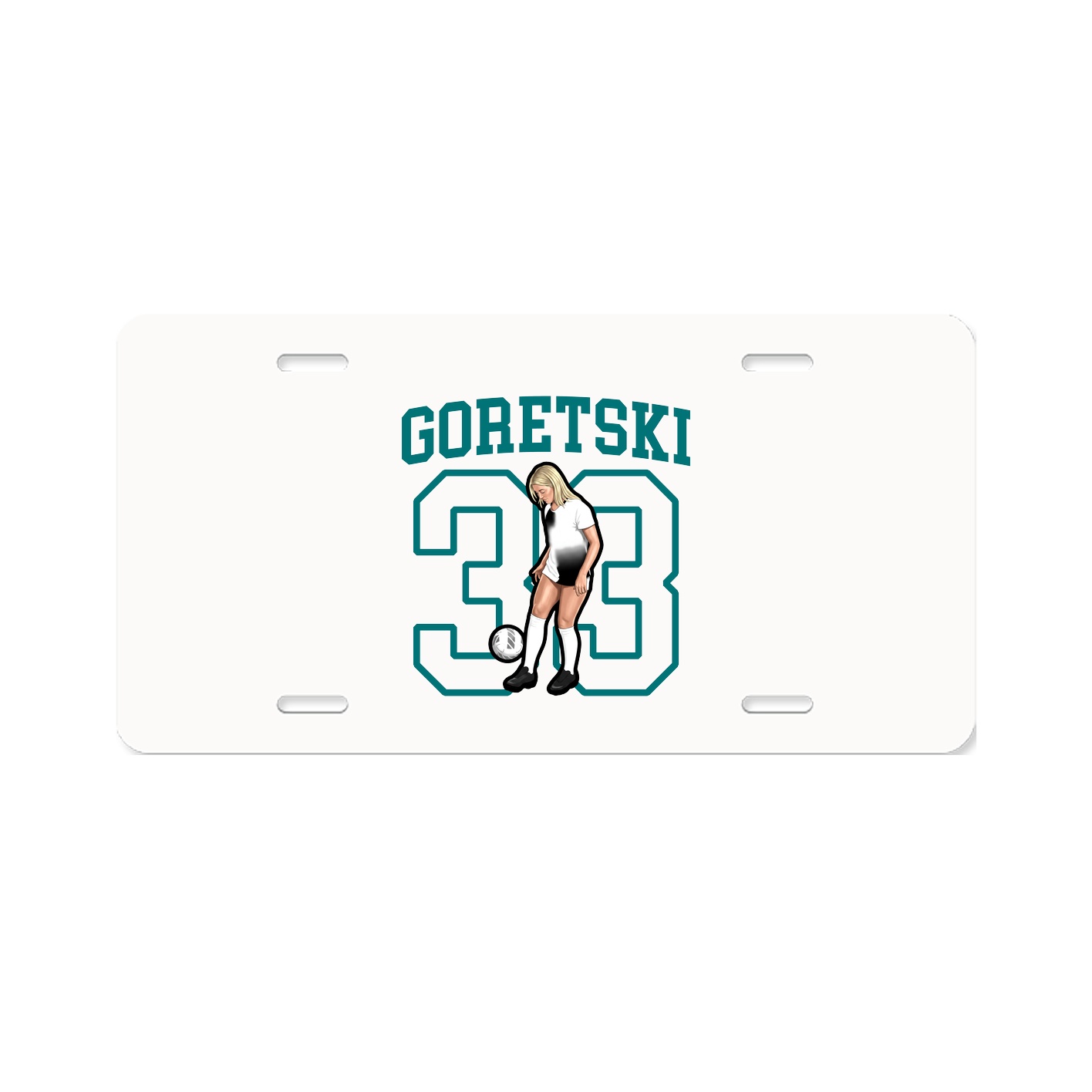 License Plate — Shirsey in Classic