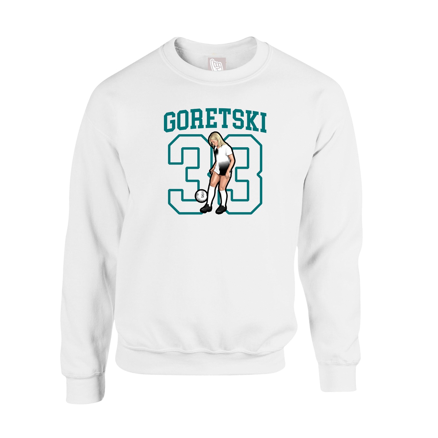 Fleece Crew — Shirsey in White