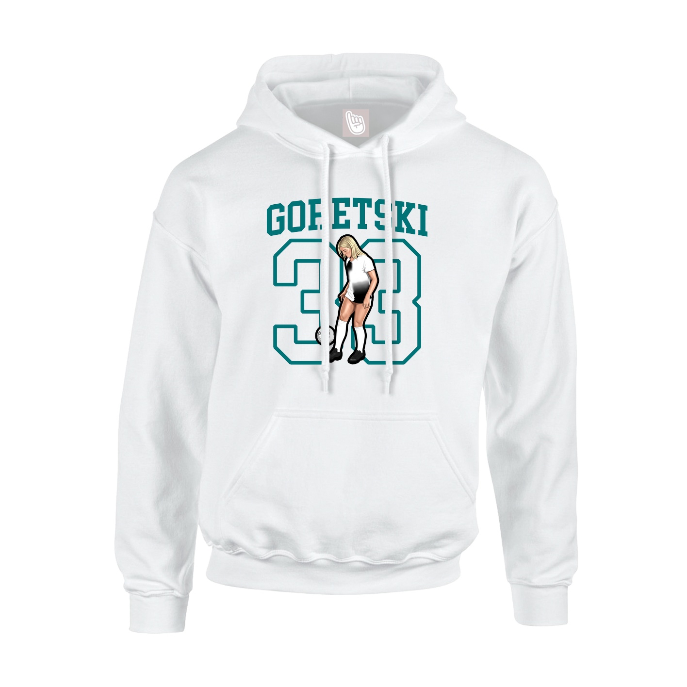 Youth Hoodie — Shirsey in White