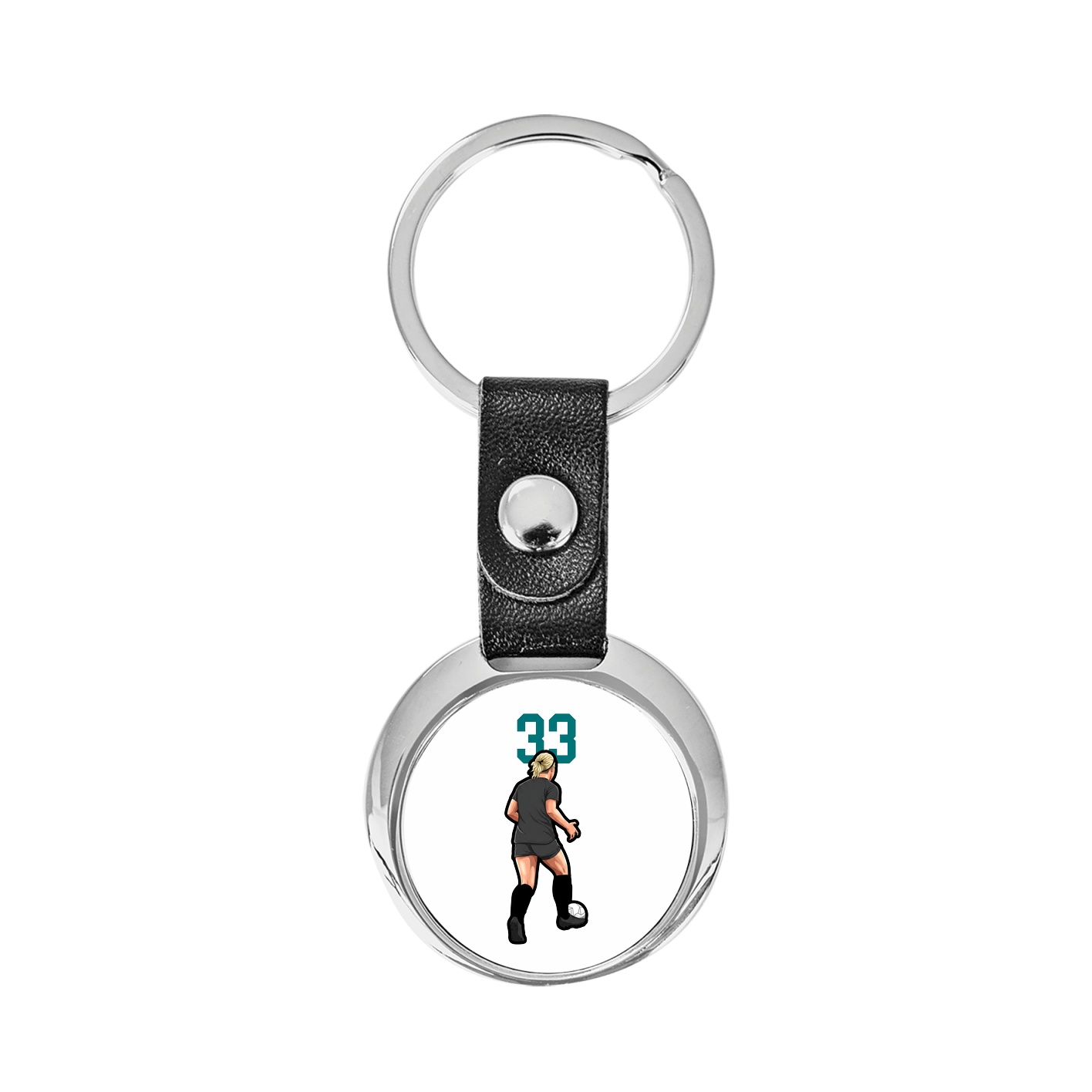 Key Chain — Number Top in Classic