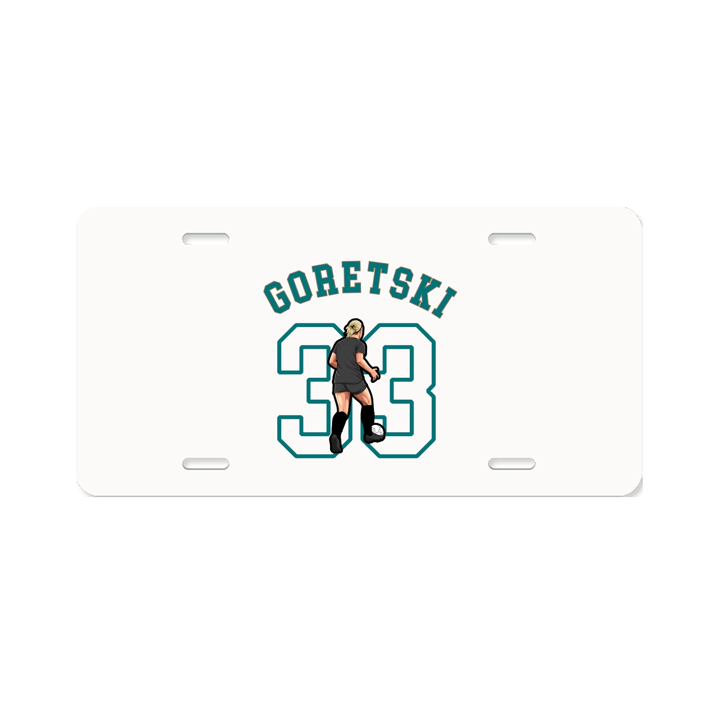 License Plate — Shirsey Arch in Classic