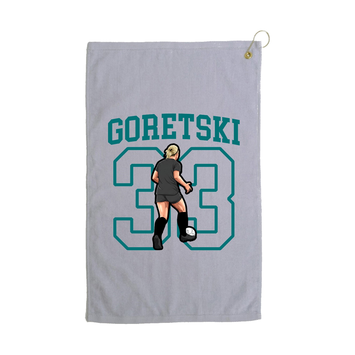 Golf Towel — Shirsey in Grey