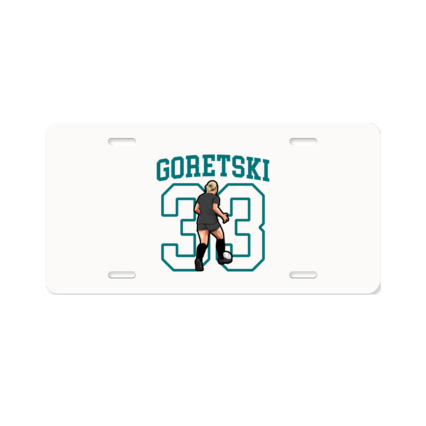 Aluminum License Plate