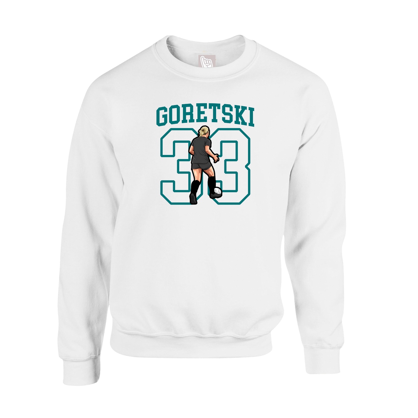 Fleece Crew — Shirsey in White