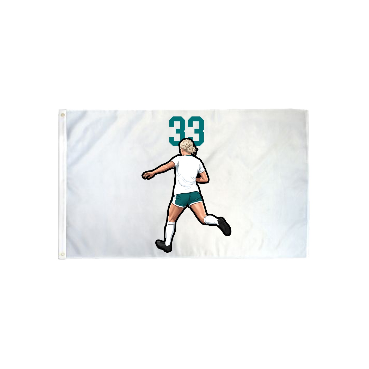 3x5 Flag — Number Top in Classic