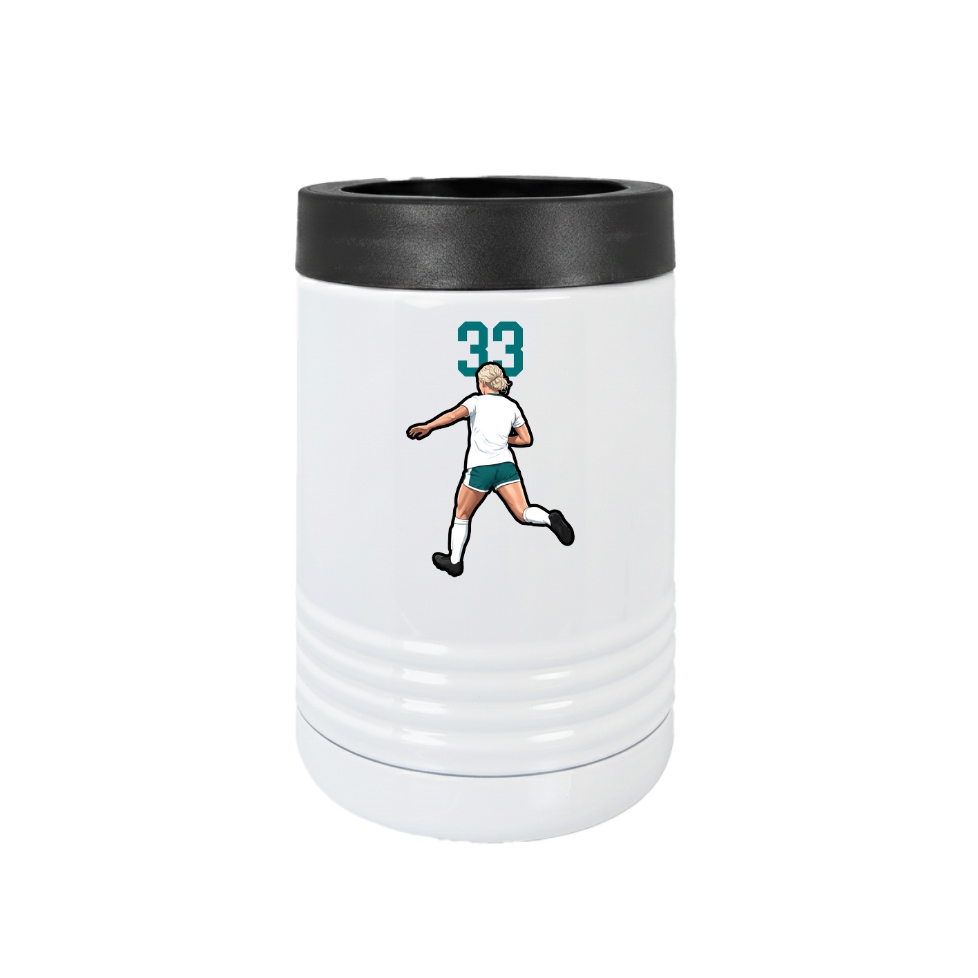 Beverage Holder — Number Top in White