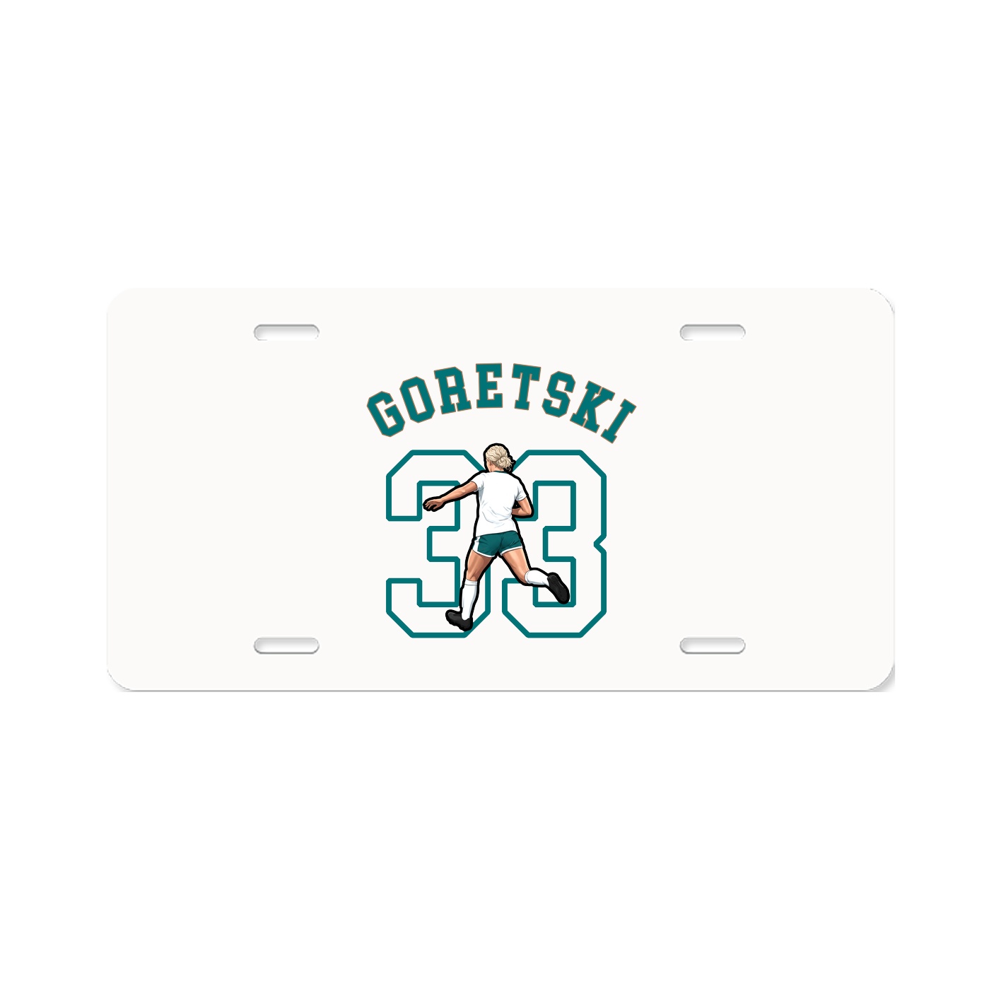 License Plate — Shirsey Arch in Classic
