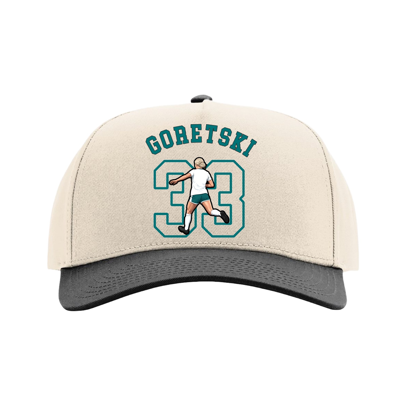 Full Fabric Five-Panel Champ Cap