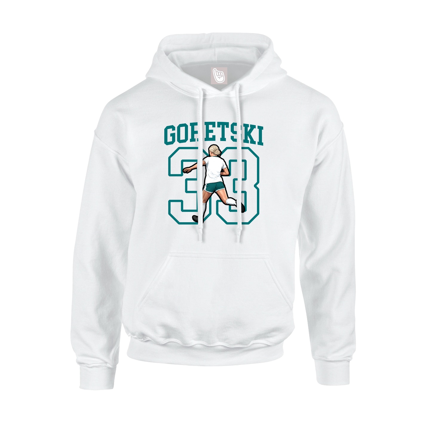 Youth Hoodie — Shirsey in White