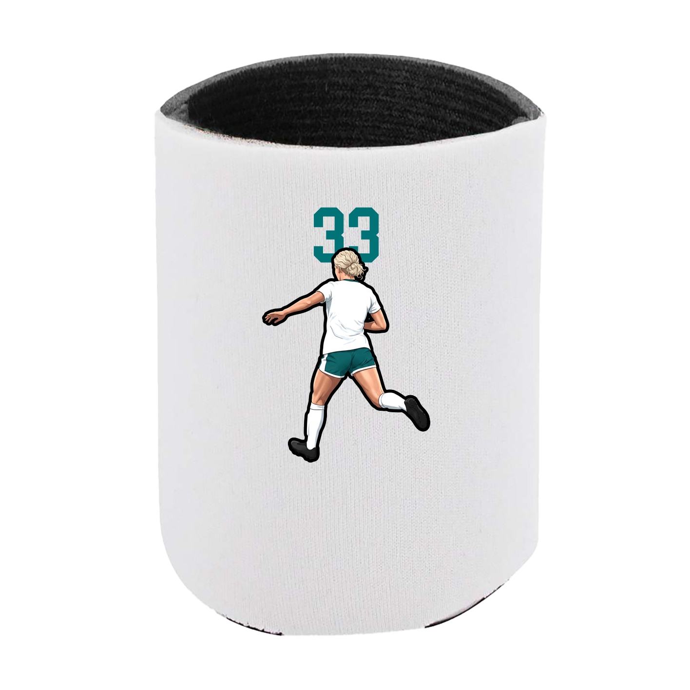 Can Holder — Number Top in White