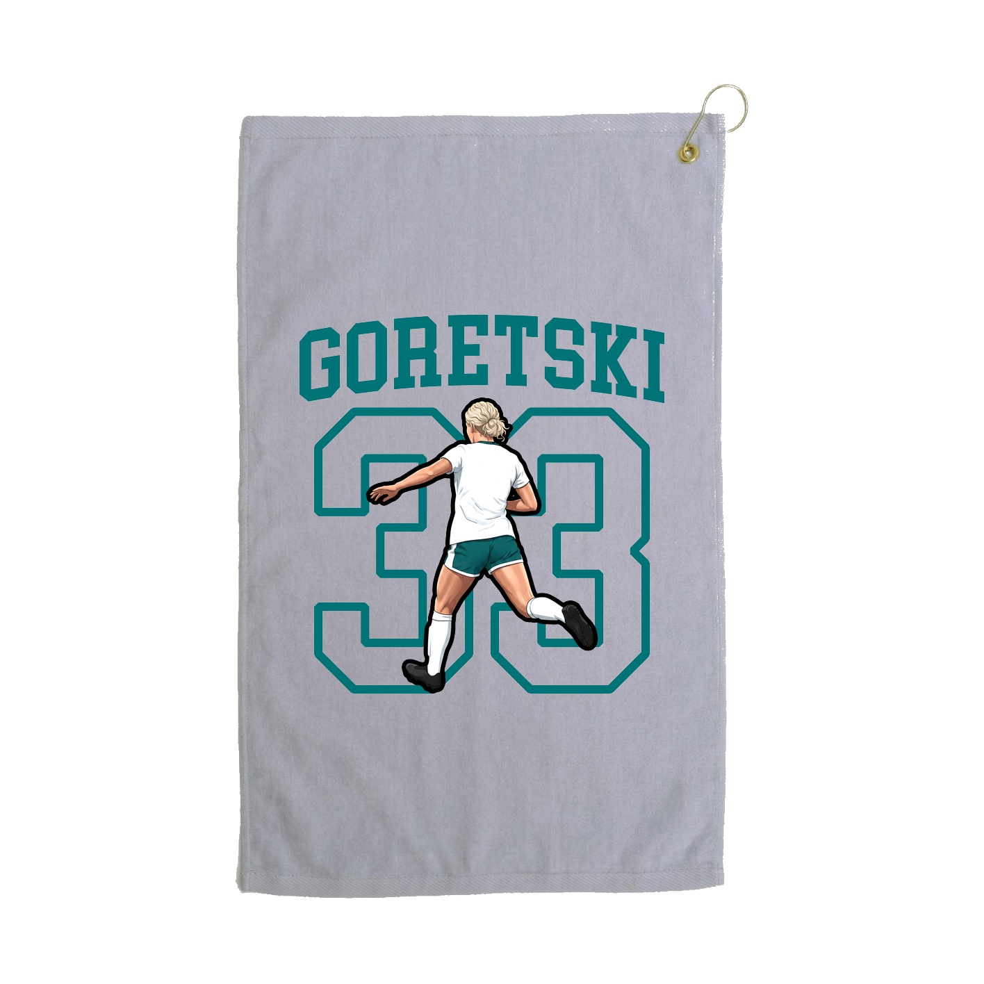 Golf Towel — Shirsey in Grey