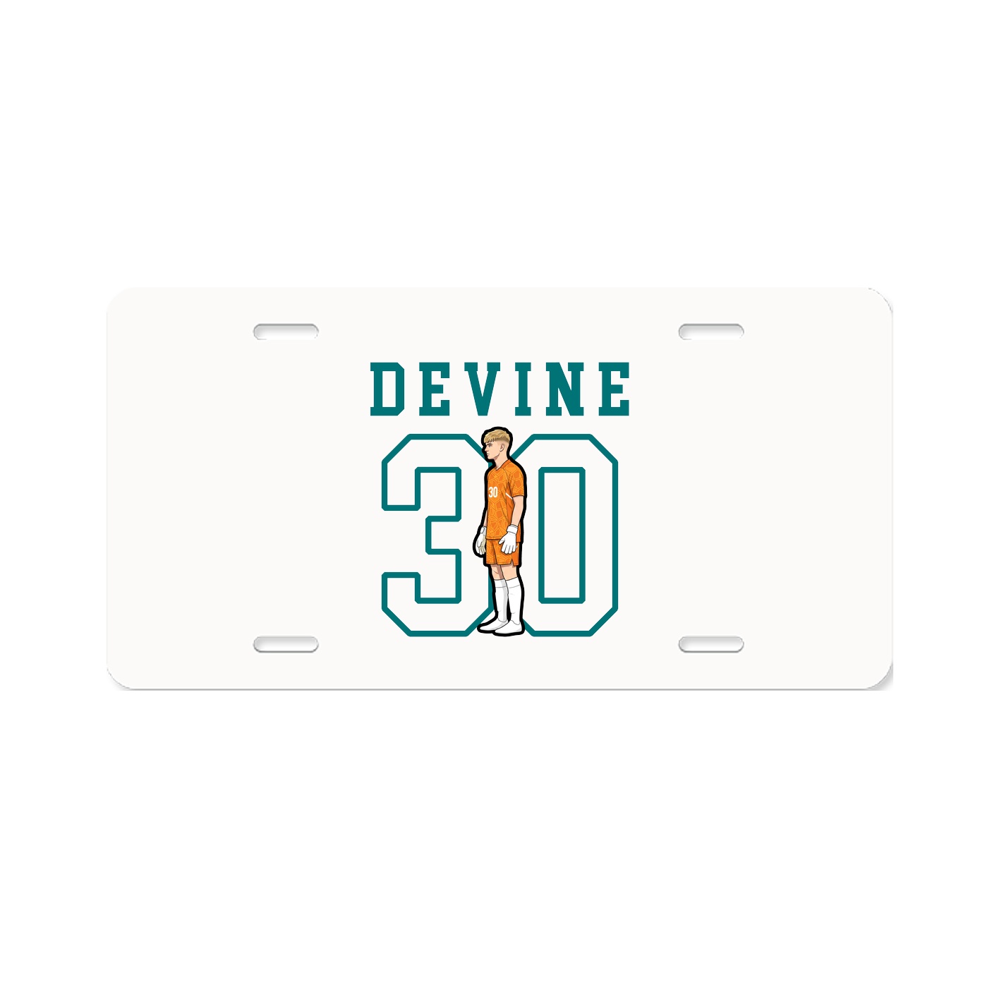 License Plate — Shirsey in Classic