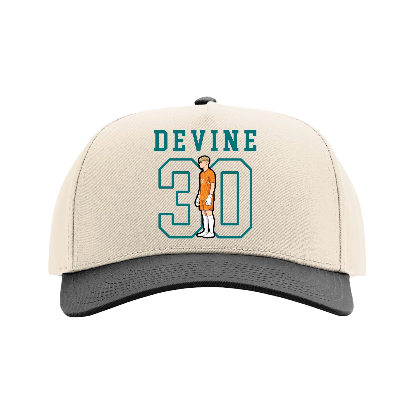 Full Fabric Five-Panel Champ Cap
