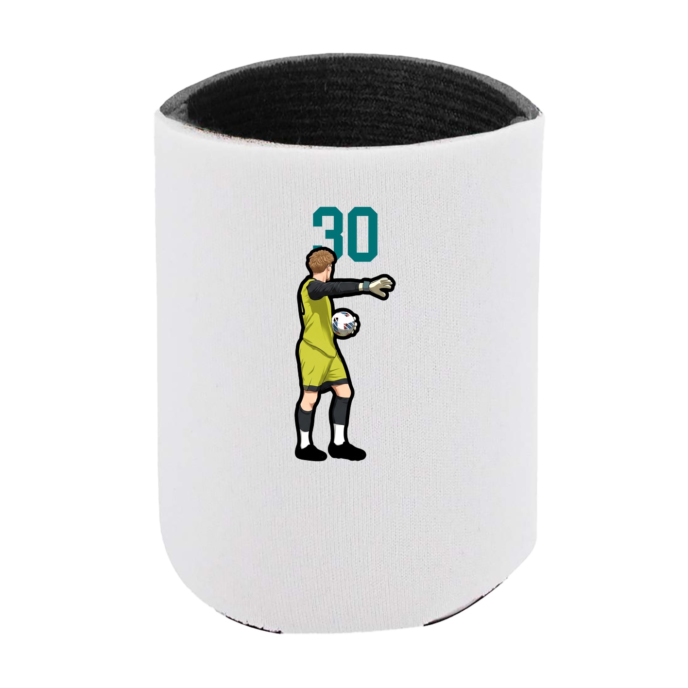 Can Holder — Number Top in White
