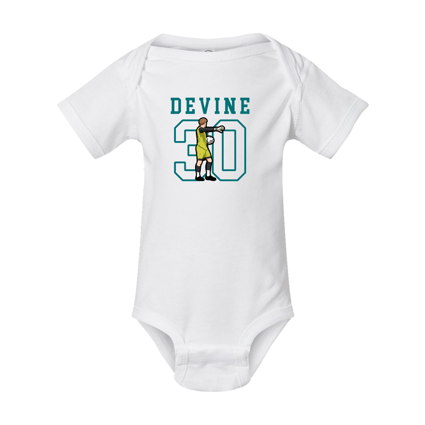 Baby Onesie — Shirsey in White
