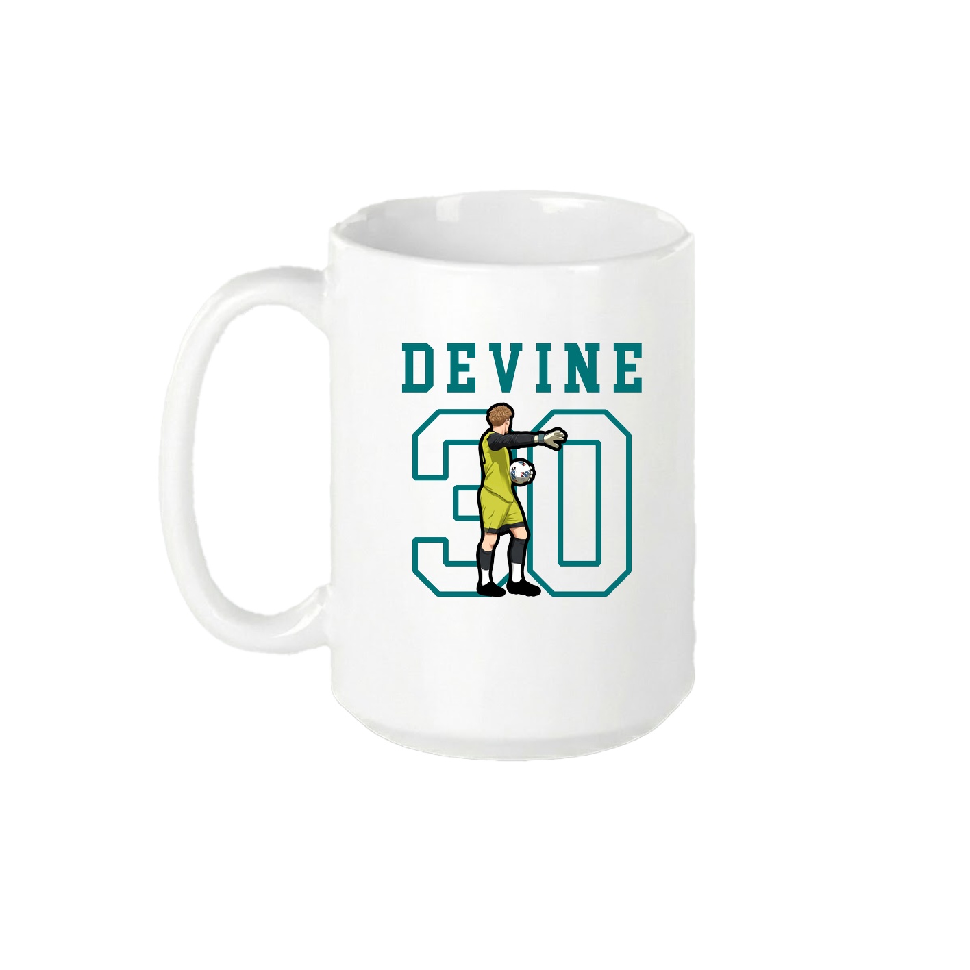 15oz Coffee Mug — Shirsey in White