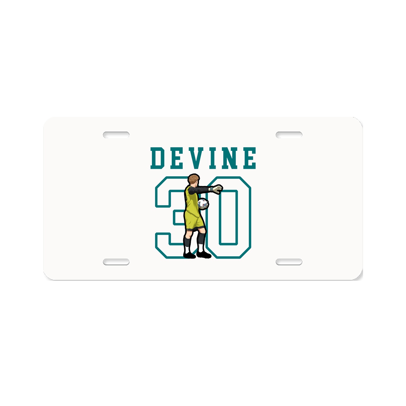 License Plate — Shirsey in Classic