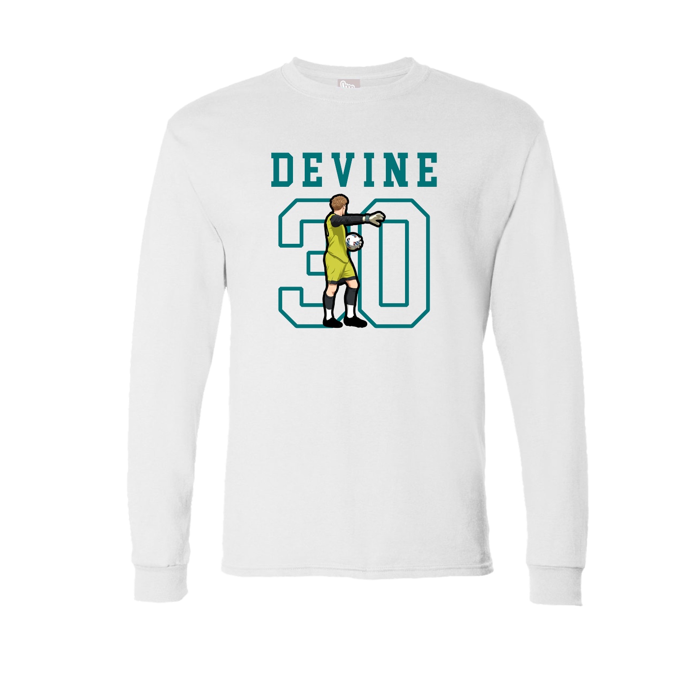 Long Sleeve Tee — Shirsey in White
