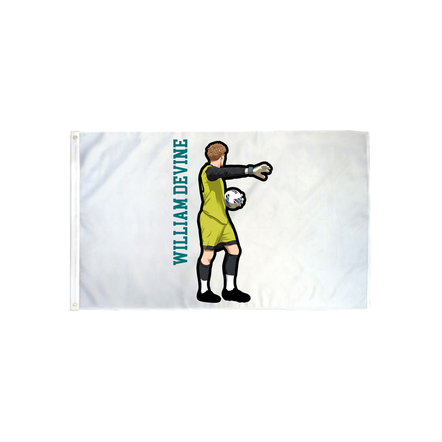 3x5 Flag — Name Vertical in Classic