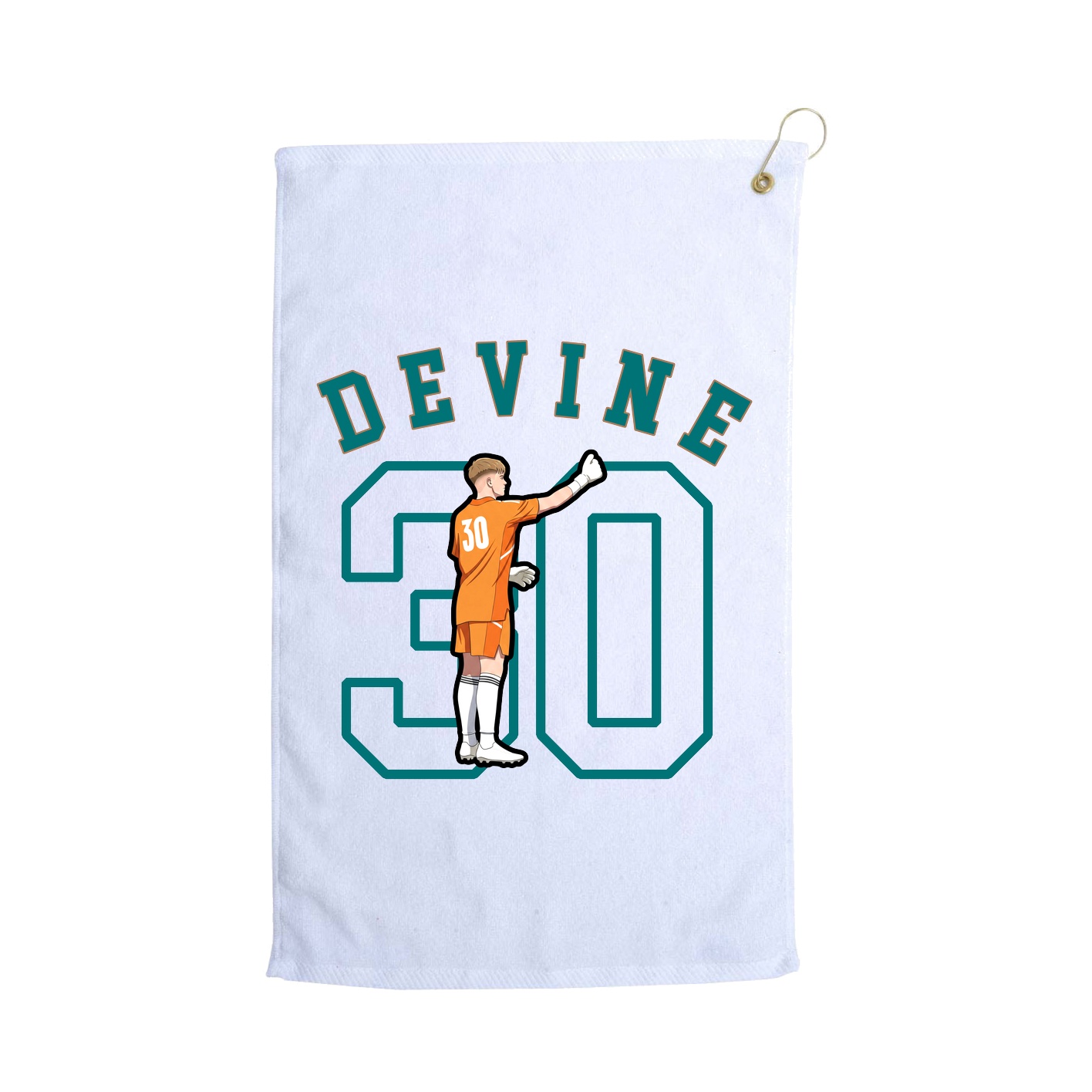 Terry Velour Golf Towel