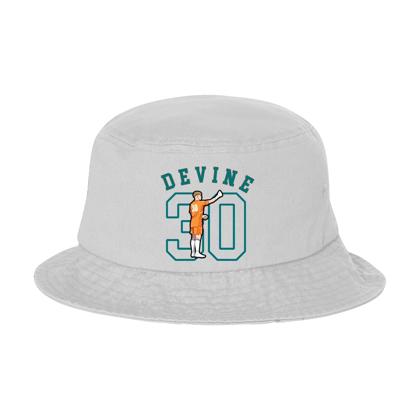 Bucket Cap — Shirsey Arch in White
