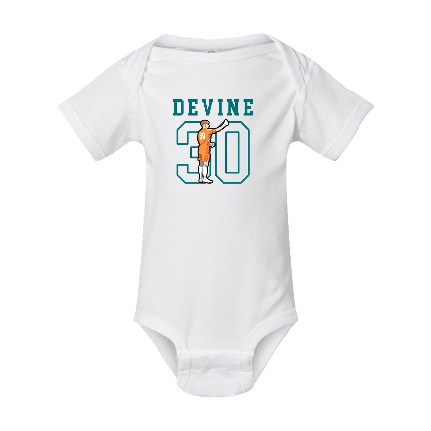 Baby Onesie — Shirsey in White