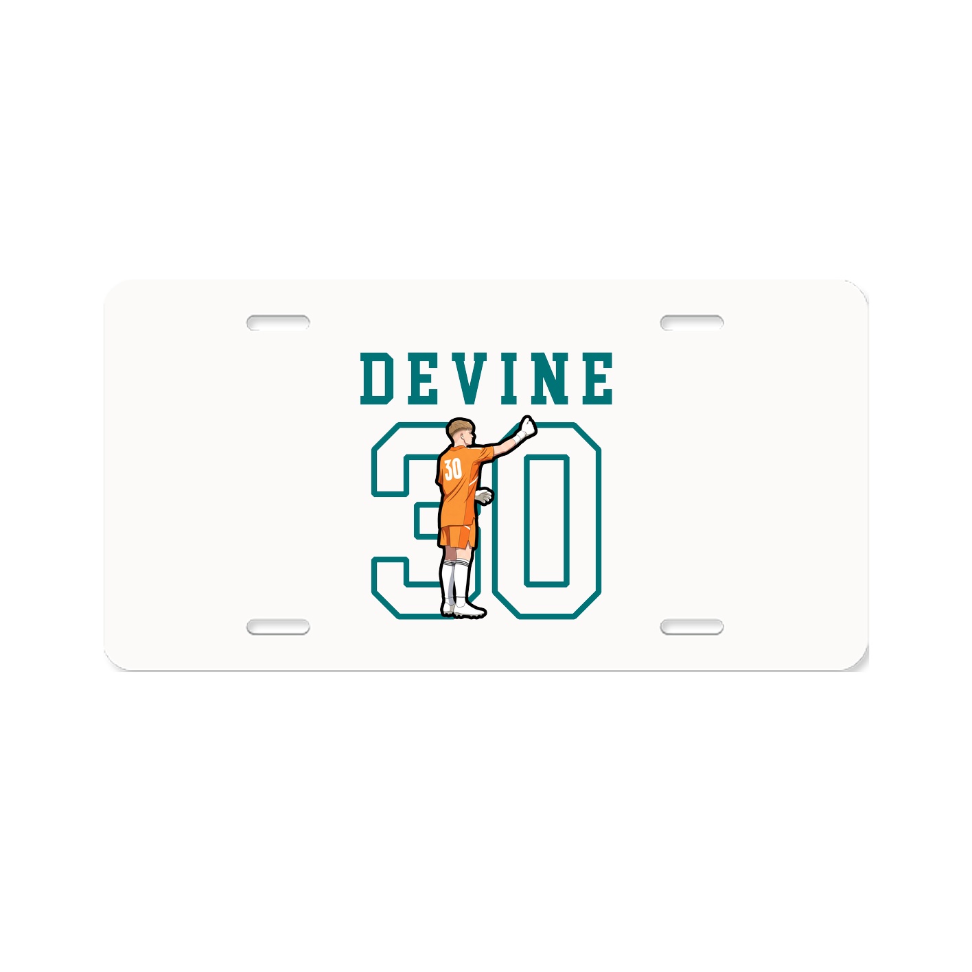 License Plate — Shirsey in Classic