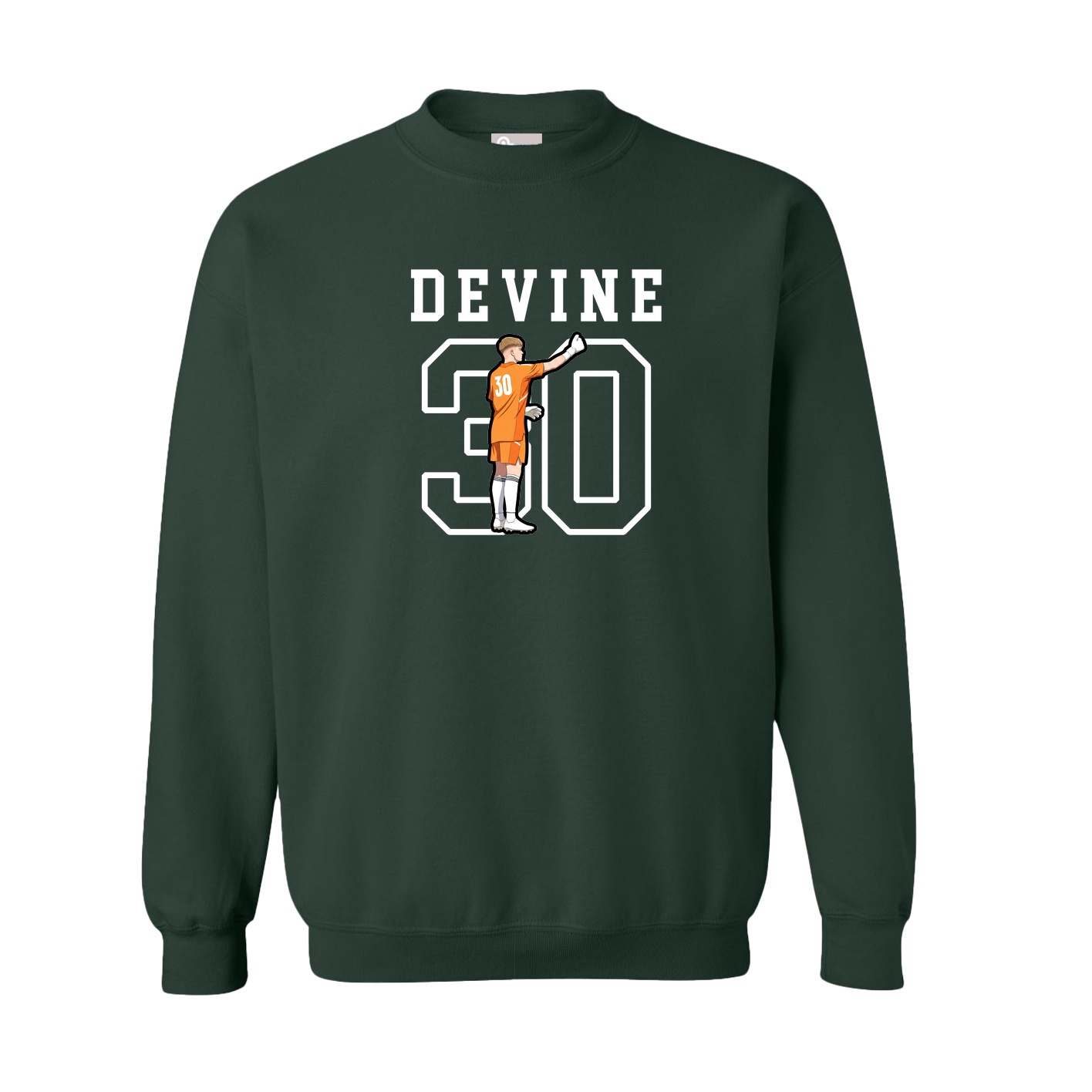 Fleece Crew — Shirsey in Green