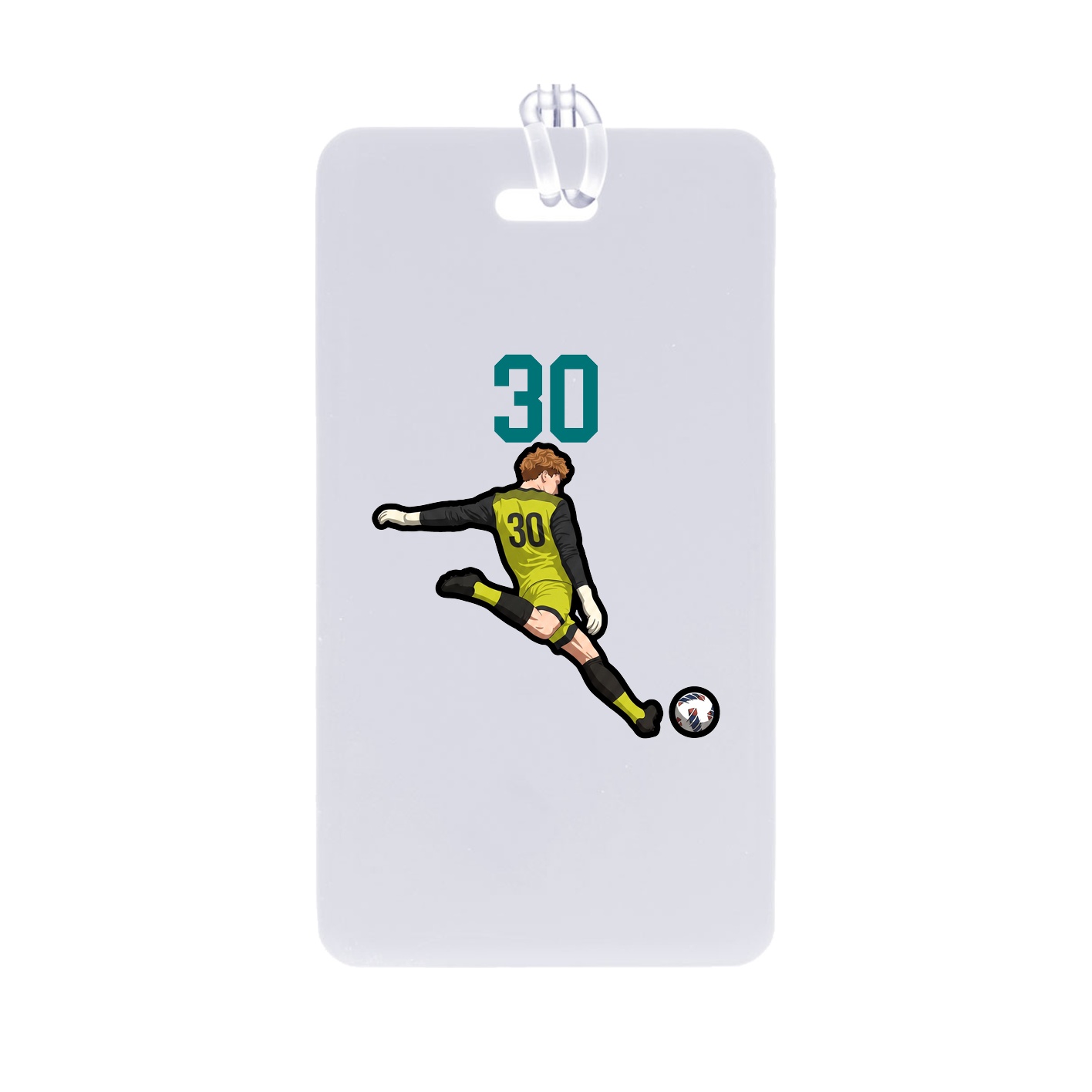 Bag Tag — Number Top in Classic