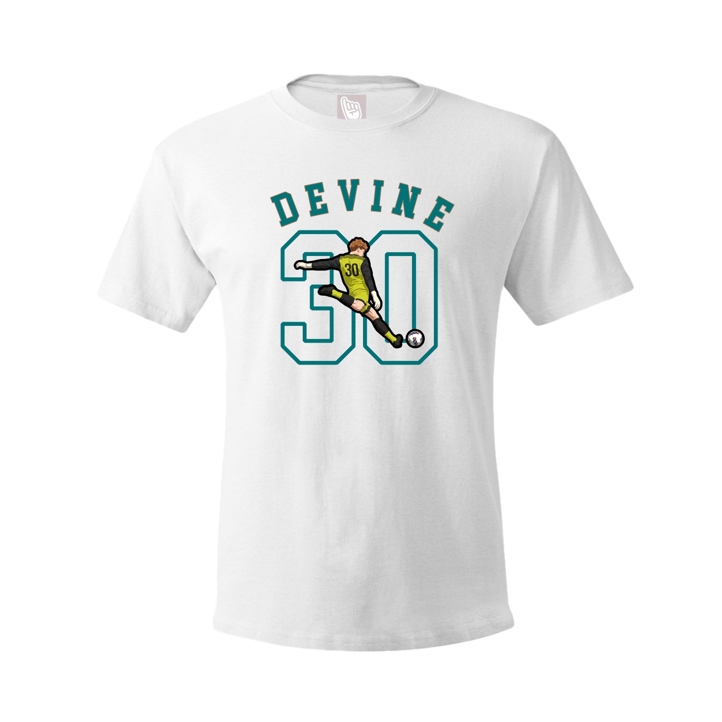 Youth Tee — Shirsey Arch in White