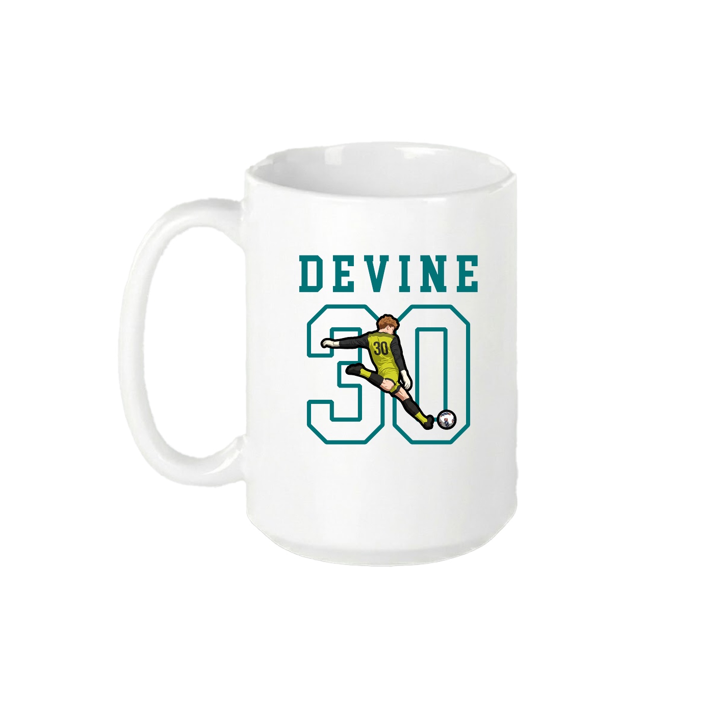15oz Coffee Mug — Shirsey in White