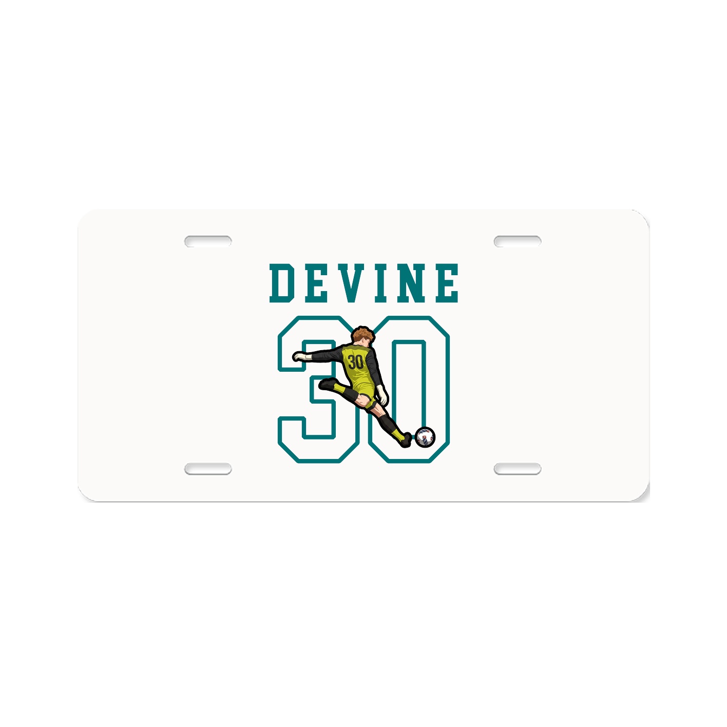 License Plate — Shirsey in Classic