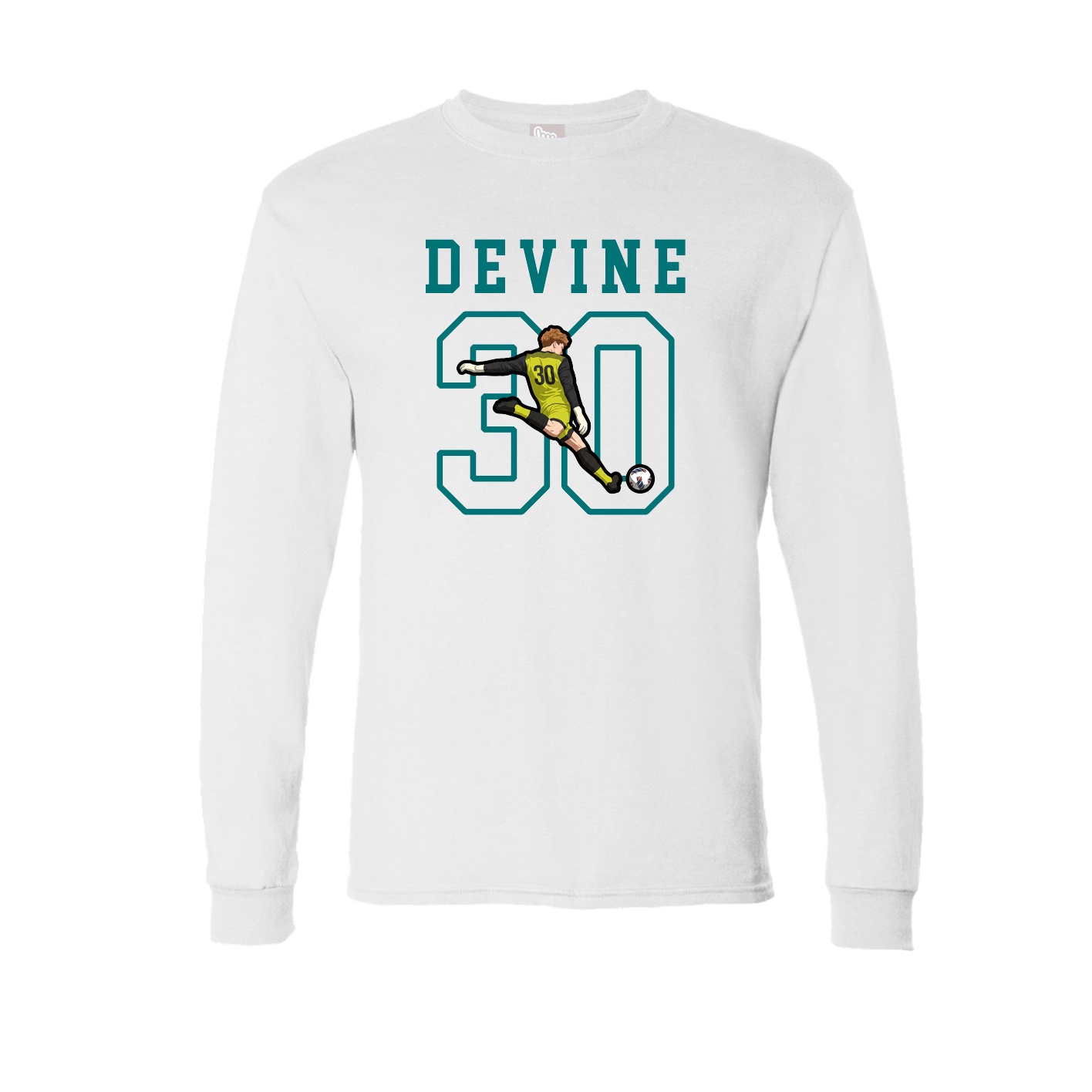 Long Sleeve Tee — Shirsey in White