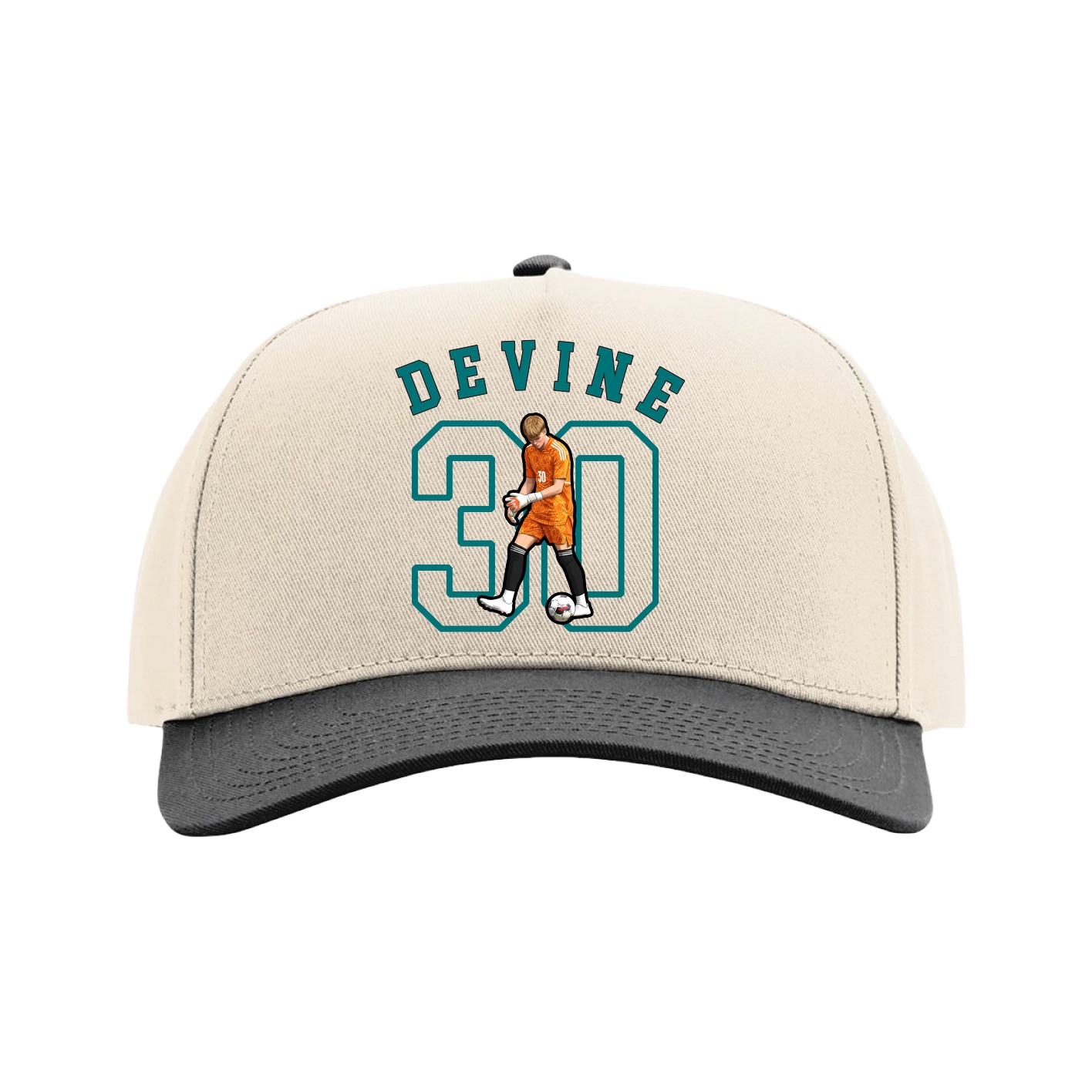 Full Fabric Five-Panel Champ Cap