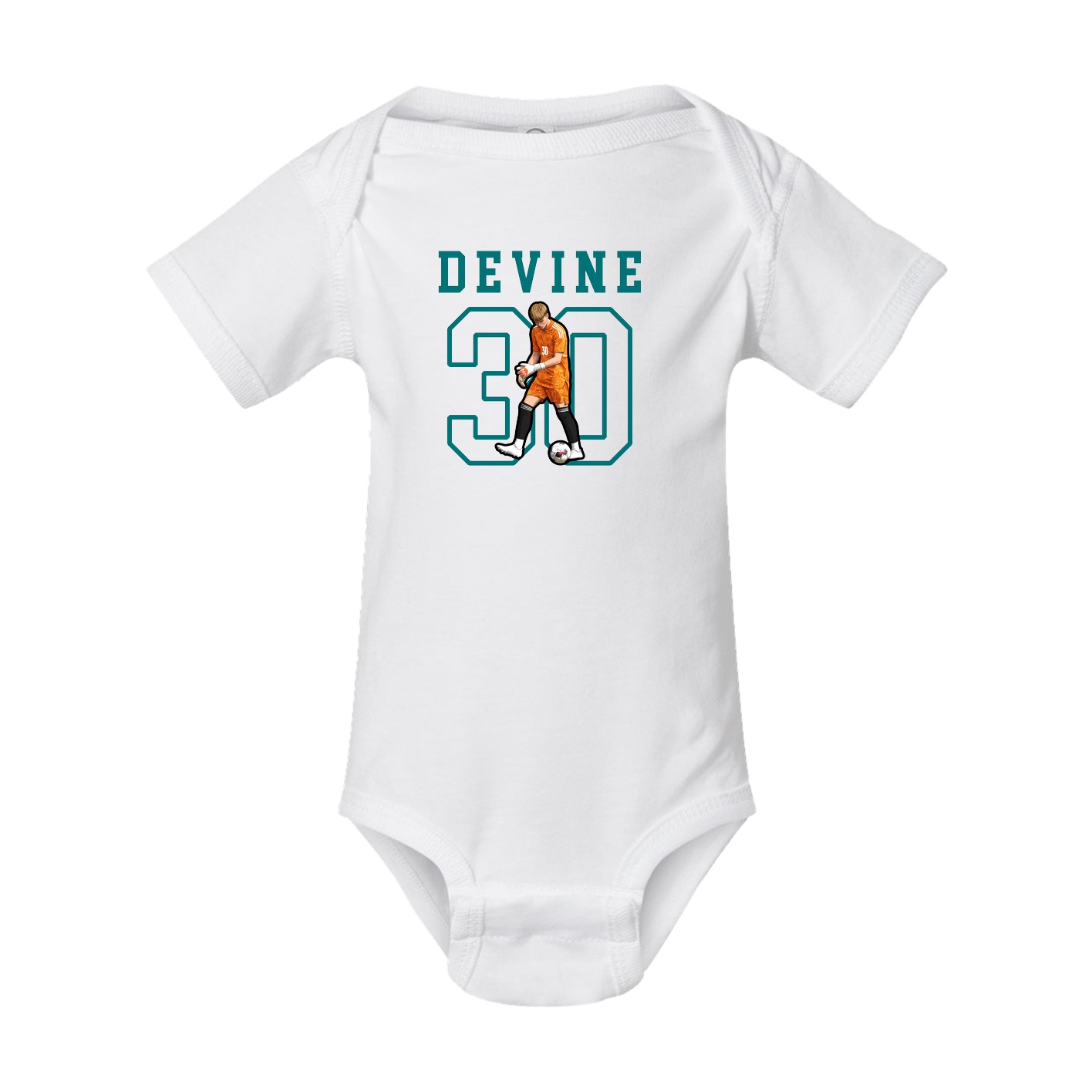 Baby Onesie — Shirsey in White