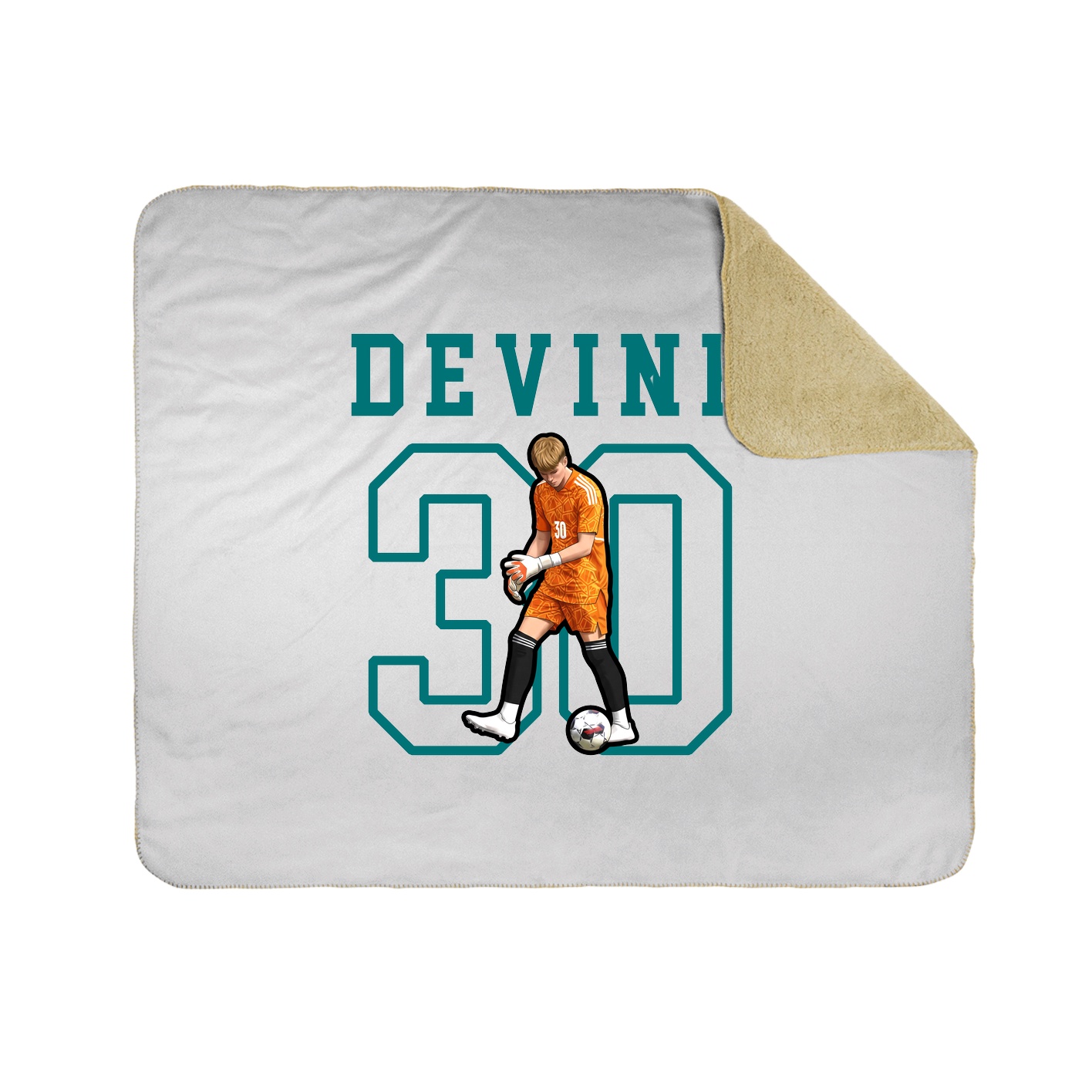 50x60 Sherpa Lined Throw Blanket