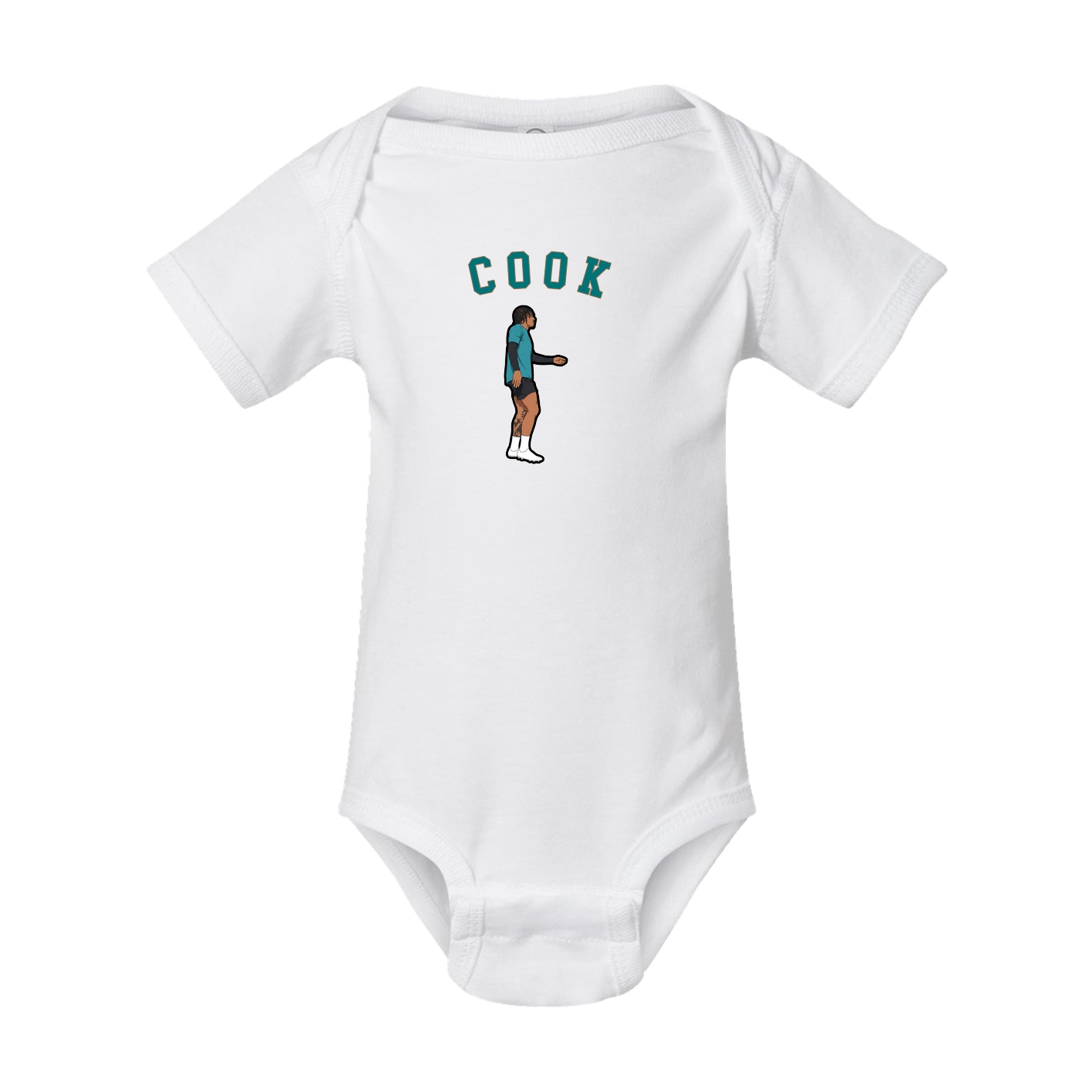 Baby Onesie — Shirsey Arch in White