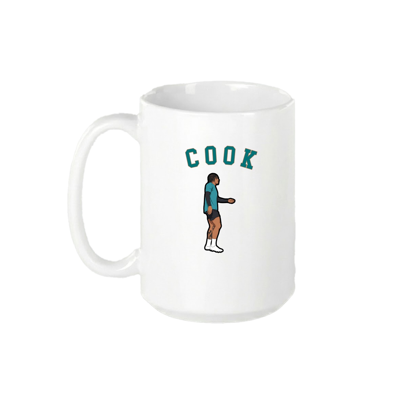 15oz Coffee Mug — Shirsey Arch in White