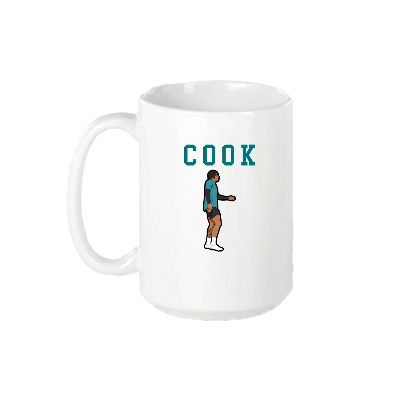 15oz Coffee Mug — Shirsey in White